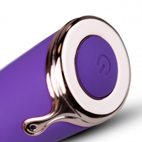 Фиолетовый клиторальный вибратор The Countess Pinpoint Vibrator - 19 см.