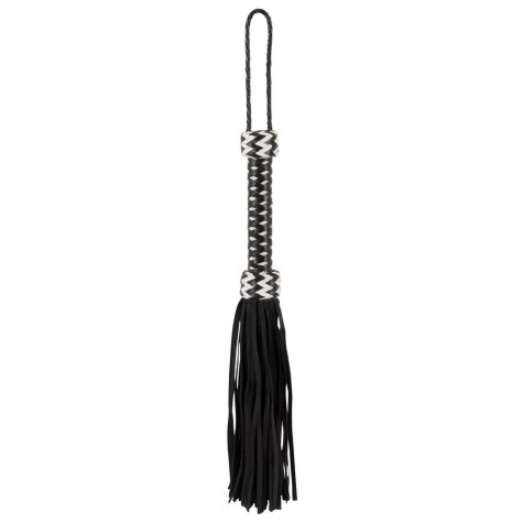 Кожаный многохвостый флогер ZADO Leather Flogger - 42 см.