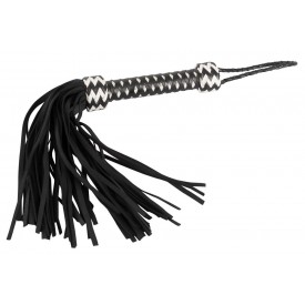 Кожаный многохвостый флогер ZADO Leather Flogger - 42 см.