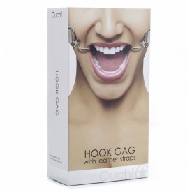 Белый расширяющий кляп Hook Gag