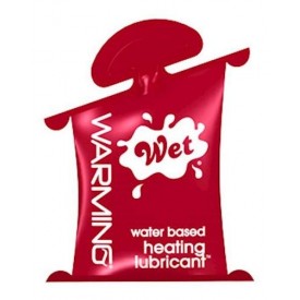 Разогревающий лубрикант Wet Warming Gel Lubricant - 10 мл.